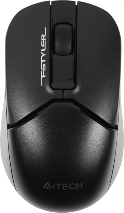 Мышь A4Tech Fstyler FB12 черный оптическая 1200dpi беспров. BT/Radio USB 3but (FB12 BLACK) FB12 BLACK