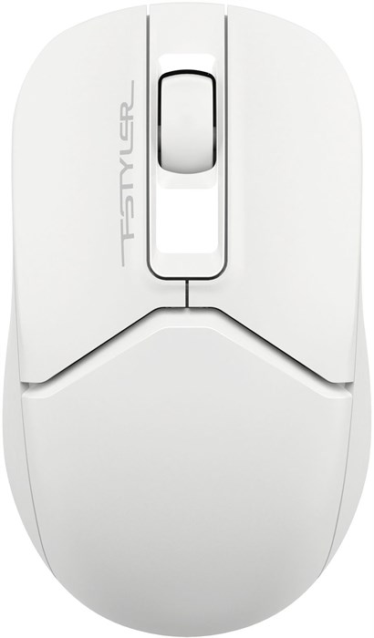 Мышь A4Tech Fstyler FB12S белый оптическая 1200dpi silent беспров. BT/Radio USB 2but (FB12S USB WHIT FB12S USB WHITE