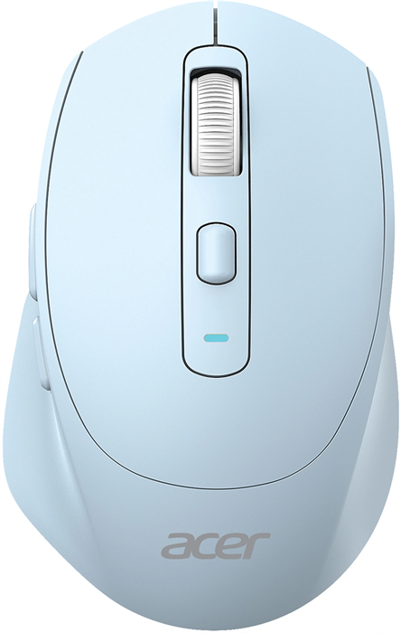 Мышь Acer OMR504 голубой оптическая 3200dpi silent беспров. BT/Radio USB 4but (ZL.MCE11.01E) ZL.MCE11.01E