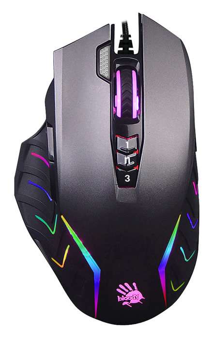 Мышь A4Tech Bloody J95s серый оптическая 8000dpi USB 9but (J95S GREY) J95S GREY