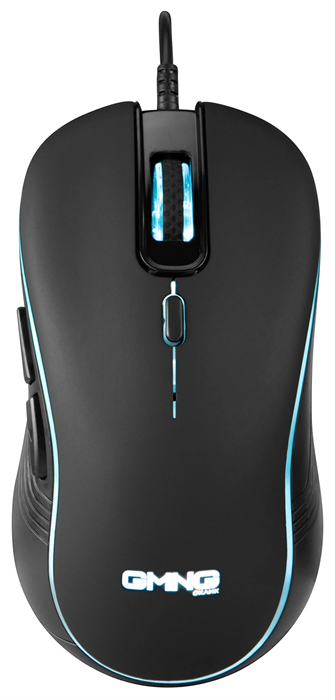 Мышь Оклик 723GM черный оптическая 3200dpi USB 6but (1533533) 1533533