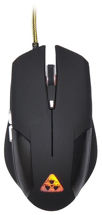 Мышь Оклик 765G SYMBIONT черный оптическая 2400dpi USB 6but (945841) 945841