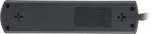 Сетевой фильтр Pilot m-MAX 5м (4 розетки) серый (коробка) 145