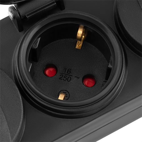 Сетевой удлинитель Buro BU-PS3.20/B 20м (3 розетки) оранжевый (пакет ПЭ) BU-PS3.20/B