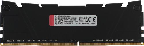 Память DDR4 4x16GB 3200MHz Kingston KF432C16RB12K4/64 Fury Renegade Black RTL Gaming PC4-25600 CL16  KF432C16RB12K4/64