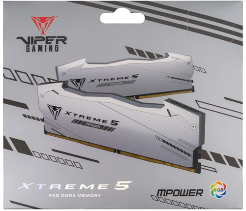 Память DDR5 2x24GB 6400MHz Patriot PVXR548G64C32KM Viper Xtreme 5 RGB RTL Gaming PC5-51200 CL32 DIMM PVXR548G64C32KM