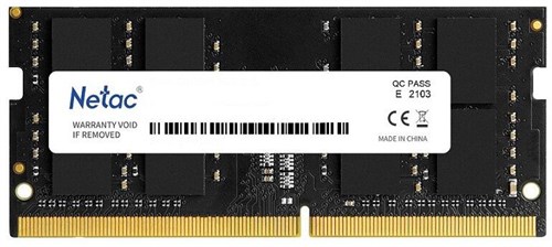 Память DDR4 16Gb 3200MHz Netac NTBSD4N32SP-16 Basic RTL PC4-25600 CL22 SO-DIMM 260-pin 1.2В single r NTBSD4N32SP-16