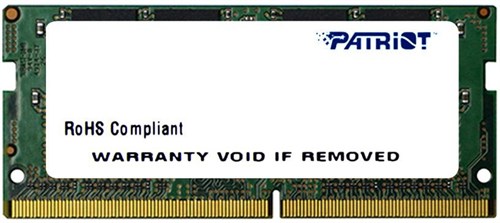 Память DDR4 16Gb 2666MHz Patriot PSD416G26662S Signature RTL PC4-21300 CL19 SO-DIMM 260-pin 1.2В dua PSD416G26662S