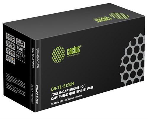 Блок фотобарабана Cactus CS-DL-5120 DL-5120/DL-5120P черный ч/б:30000стр. для BM5100ADN, BM5100ADW CS-DL-5120