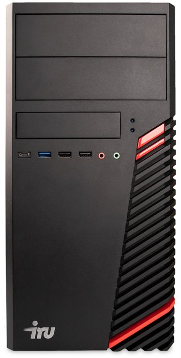 ПК IRU Planio 310H6SM MT i3 12100F (3.3) 8Gb SSD256Gb GT610 2Gb без ОС GbitEth 400W черный (RUS) (21 2162845