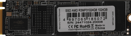 Накопитель SSD AMD PCIe 3.0 x4 1TB R3MP31024G8 Radeon M.2 2280 R3MP31024G8