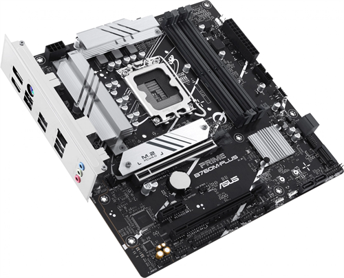 Материнская плата Asus PRIME B760M-PLUS Soc-1700 Intel B760 4xDDR5 mATX AC`97 8ch(7.1) 2.5Gg RAID+HD PRIME B760M-PLUS