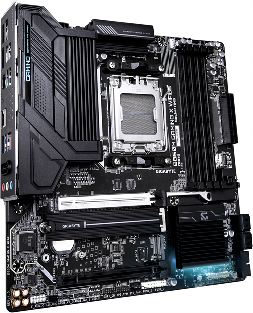 Материнская плата Gigabyte B850M GAMING X WIFI6E Socket AM5 AMD B850 4xDDR5 mATX AC`97 8ch(7.1) 2.5G B850M GAMING X WF6E