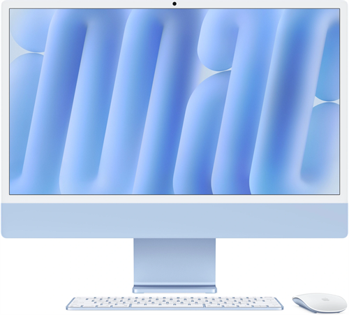 Моноблок Apple iMac A3137 24" 4.5K M4 10 core (4) 16Gb SSD256Gb 10 core GPU macOS WiFi BT 143W клави MWV13CH/A