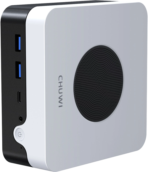 Неттоп Chuwi LarkBox X i3 1220P (1.5) 8Gb SSD256Gb UHDG Windows 11 Pro 2xGbitEth WiFi BT 65W черный/ 45395