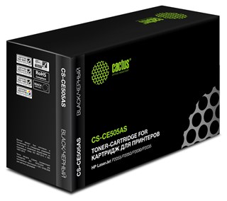 Картридж лазерный Cactus CS-CE505AS CE505A черный (2300стр.) для HP LJ P2055/P2035 934734 - фото 170