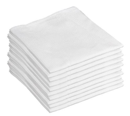 Набор полотенец вафельных отбел. 40х80см,пл160г/м2,10 шт/уп,текстил,100%хл 1939111