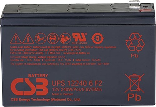 Батарея для ИБП CSB UPS122406 F2 12В 38442