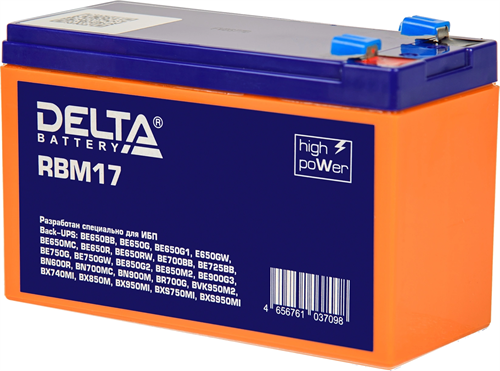 Батарея для ИБП Delta RBM17 12В 9Ач RBM17