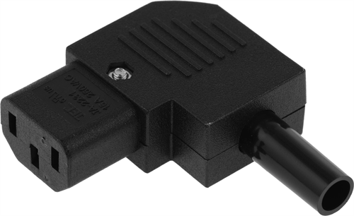 Вилка Lanmaster LAN-IEC-320-C13/90 LAN-IEC-320-C13/90