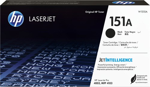 Картридж лазерный HP 151A W1510A черный бар.в компл. (3050стр.) для HP HP LJ pro 4003, MFP 4103 W1510A