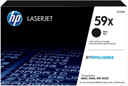 Картридж лазерный HP 59X CF259X черный бар.в компл. (10000стр.) для HP LJ M304/M404/MFP M428 CF259X