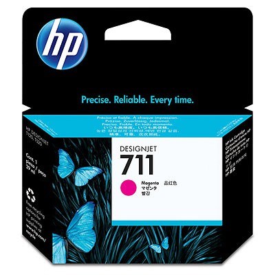 Картридж струйный HP 711 CZ131A пурпурный (29мл) для HP DJ T120/T520 CZ131A