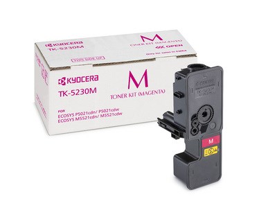 Картридж лазерный Kyocera TK-5230M 1T02R9BNL0 пурпурный (2200стр.) для Kyocera P5021cdn/cdw M5521cdn 1T02R9BNL0