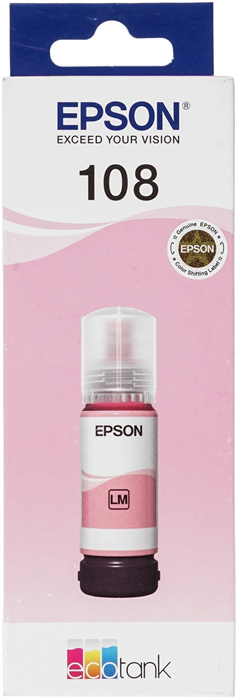 Чернила Epson 108 C13T09C64A светло-пурпурный 70мл для Epson L8050/L18050 C13T09C64A