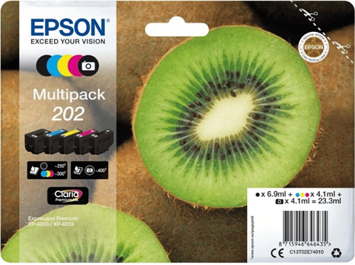 Картридж струйный Epson C13T02E74010 5цв. 5шт.упак. (20000стр.) для Epson XP-6000/6005 C13T02E74010
