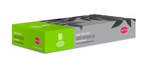 Картридж лазерный Cactus CS-TK710 TK-710 черный (40000стр.) для Kyocera Mita FS 9130/9130DN/ 9530 CS-TK710