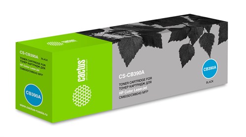 Картридж лазерный Cactus CS-CE390A CE390A черный (10000стр.) для HP LJ M4555/M601/M602/M603 CS-CE390A