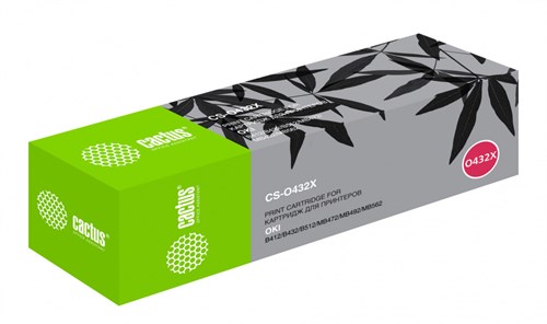 Картридж лазерный Cactus CS-O432X 45807120 черный (7000стр.) для Oki B432/MB492 CS-O432X