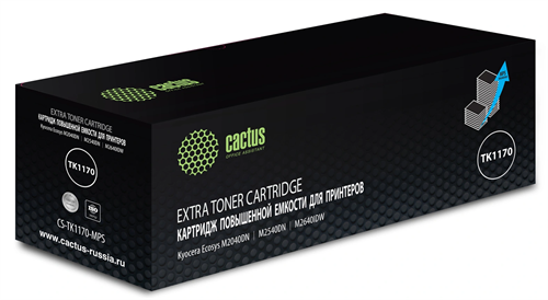 Картридж лазерный Cactus CS-TK1170-MPS TK-1170 черный (12000стр.) для Kyocera Ecosys M2040DN/M2540DN CS-TK1170-MPS
