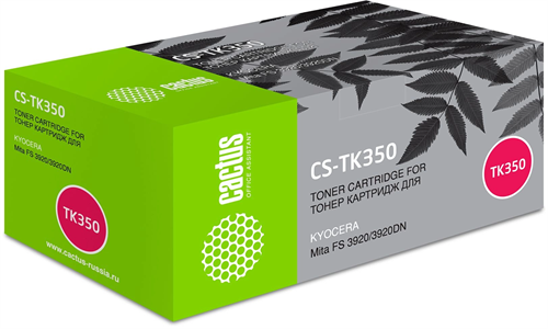 Картридж лазерный Cactus CS-TK350 TK-350 черный (15000стр.) для Kyocera Mita FS 3920/3920DN CS-TK350
