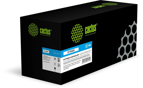 Картридж лазерный Cactus CS-TK5430C TK-5430C голубой (1250стр.) для Kyocera ECOSYS PA2100cx/PA2100cw CS-TK5430C