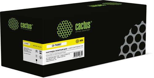 Картридж лазерный Cactus CS-TK895Y TK-895Y желтый (6000стр.) для Kyocera Mita FS C8020/C8020MFP/C802 CS-TK895Y