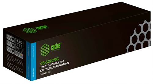 Картридж лазерный Cactus CS-SC2020C 006R01694 голубой (3000стр.) для Xerox DocuCentre SC2020/ SC2020 CS-SC2020C