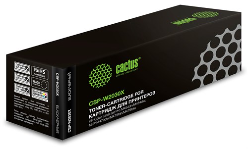 Картридж лазерный Cactus CSP-W2030X 415X черный (7500стр.) для HP LJ M454/MFP M479 CSP-W2030X