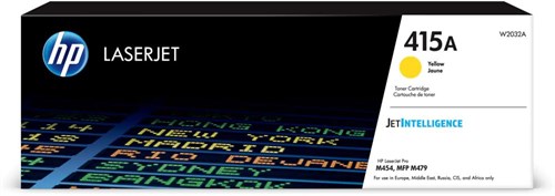 Картридж лазерный HP 415A W2032A желтый бар.в компл. (2100стр.) для HP HP LJ M454/MFP M479 W2032A
