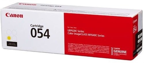Картридж лазерный Canon 054Y 3021C002 желтый бар.в компл. (1200стр.) для Canon MF645Cx/MF643Cdw/MF64 3021C002