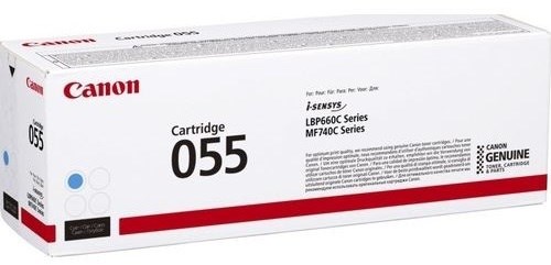 Картридж лазерный Canon 055C 3015C002 голубой бар.в компл. (2100стр.) для Canon LBP663Cdw/LBP664Cx/M 3015C002