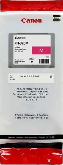 Картридж струйный Canon PFI-320M 2892C001 пурпурный (300мл) для Canon imagePROGRAF TM-200/205 2892C001