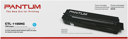 Картридж лазерный Pantum CTL-1100HC голубой (1500стр.) для Pantum CP1100/CP1100DW/CM1100DN/CM1100DW/ CTL-1100HC