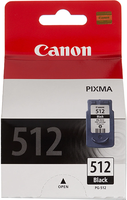 Картридж струйный Canon PG-512 2969B007/001 черный печ.гол.в компл. для Canon MP240/MP260/MP480 2969B007/001