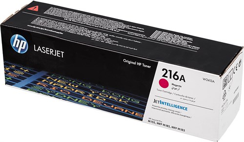 Картридж лазерный HP 216A W2413A пурпурный бар.в компл. (850стр.) для HP MFP M182/ M183 W2413A