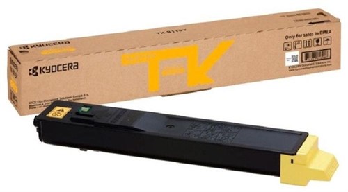 Картридж лазерный Kyocera TK-8115Y 1T02P3ANL0 желтый (6000стр.) для Kyocera M8124cidn/M8130cidn 1T02P3ANL0
