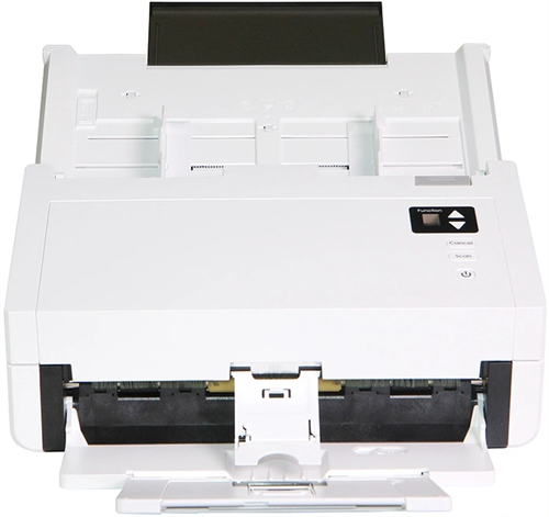Сканер протяжный Avision AD345GL (000-1093-02G) A4 белый/черный 000-1093-02G