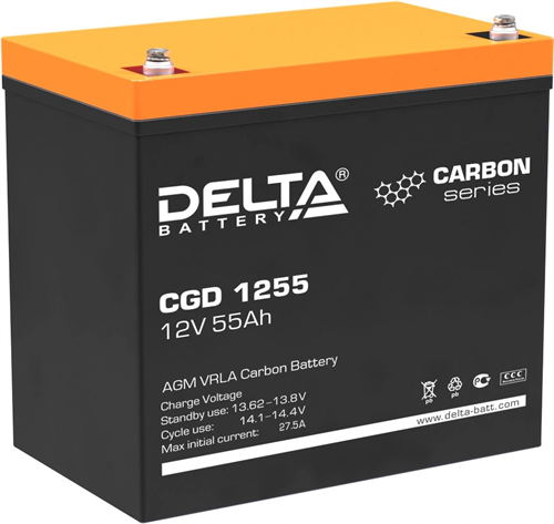 Батарея для ИБП Delta CGD 1255 12В 55Ач CGD 1255