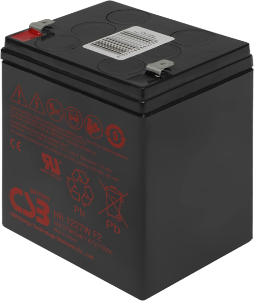 Батарея для ИБП CSB HR1227W F2 12В 7.5Ач HR1227W F2
